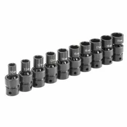 Grey Pneumatic Sockets Grey Pneumatic 10 Piece 3/8" Drive Standard Length Universal Set (Metric) 1210UM -Grey Pneumatic Sockets Shop 18250 2 wnkburxne304e2de