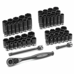 Grey Pneumatic Sockets Grey Pneumatic 59 Piece 3/8" Drive SAE & Metric 6 Point Standard & Deep Duo Socket Set 81659CRD 6 Grey Pneumatic Sockets Grey Pneumatic 59 Piece 3/8" Drive SAE & Metric 6 Point Standard & Deep Duo Socket Set 81659CRD -Grey Pneumatic Sockets Shop 20027 2 pkl90ywjiyfrlbpl