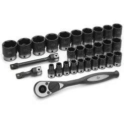 Grey Pneumatic Sockets Grey Pneumatic 29 Piece 1/2" Drive Metric 6 Point Standard Duo-Socket Set 82629M -Grey Pneumatic Sockets Shop 20031 2 72jolht5pmjpscut