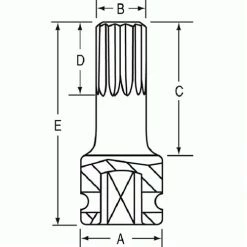 Grey Pneumatic Sockets Grey Pneumatic 3/8" Drive X M14 Triple Square Driver 4" Length 11144S -Grey Pneumatic Sockets Shop 20048 2 g8wbvmmuzmw6uizr