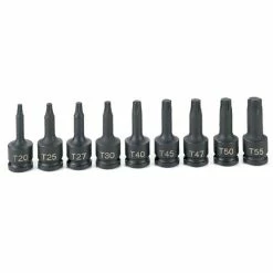 Grey Pneumatic Sockets Grey Pneumatic 9 Piece 3/8" Drive Star Standard Length Impact Socket Set 1200T -Grey Pneumatic Sockets Shop 20073 2 ibnbvqap6pednczv