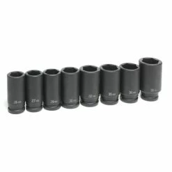 Grey Pneumatic Sockets Grey Pneumatic 8 Piece 3/4" Drive 6-Point Deep Length Impact Socket Set (Metric) 8134MD -Grey Pneumatic Sockets Shop 20080 2 tpk3rl4tlrsvd1y4