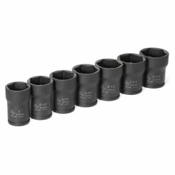 Grey Pneumatic Sockets Grey Pneumatic 7 Piece 3/4" Drive 6-Point Deep Length Pinion Nut Impact Socket Set (SAE) 8370 -Grey Pneumatic Sockets Shop 20085 2 x3bgiptx6flkxi0d