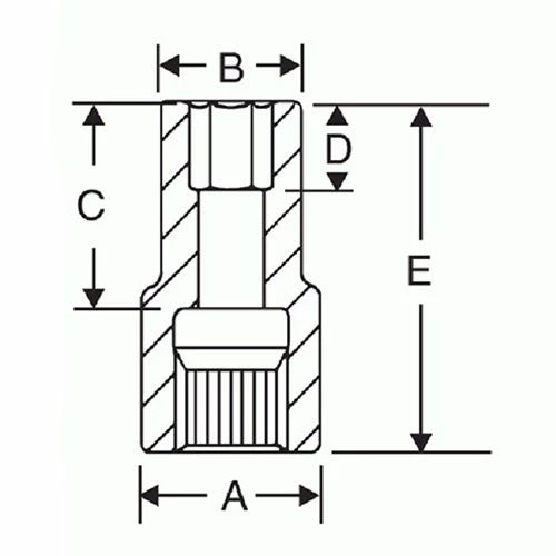 Grey Pneumatic Sockets Grey Pneumatic 10 Piece #5 Spline Drive 6-Point Standard & Deep Length Impact Socket Set (SAE & Metric) 9263 5 Grey Pneumatic Sockets Grey Pneumatic 10 Piece #5 Spline Drive 6-Point Standard & Deep Length Impact Socket Set (SAE & Metric) 9263 - Image 3
