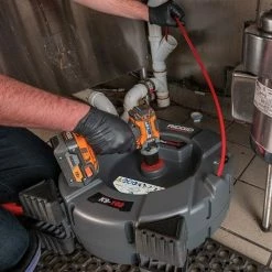 RIDGID Tools Ridgid K9-102 FlexShaft 50' Drain Cleaning Machine 1-1/4-2" Pipe 64263 -Grey Pneumatic Sockets Shop 20661 5 vtibp31eaqmdz6wl