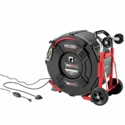 RIDGID Tools Ridgid K9-306 FlexShaft 125' Drain Cleaning Machine 3-6" Pipe 66593 -Grey Pneumatic Sockets Shop 22547 2 skqipuua70mn3fzj