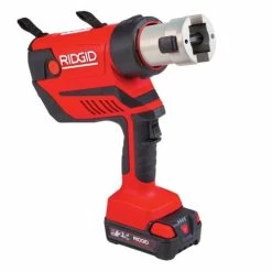 RIDGID Tools Ridgid RP 350 Press Tool Kit ProPress Jaws (1/2 - 1") 67058 -Grey Pneumatic Sockets Shop 23692 3 l67j4fgtq7yyslya