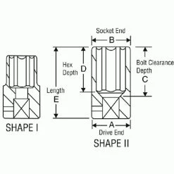 Grey Pneumatic Sockets Grey Pneumatic 3/8" Drive X 3/4" Standard Length Impact 1024R -Grey Pneumatic Sockets Shop 24012 2 ellncmmqum6q246r