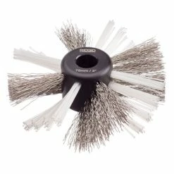 RIDGID Tools Ridgid K9-306 3 Nylon/Steel Cleaning Brush For 3/8" Cable 68988 -Grey Pneumatic Sockets Shop 24121 2 mxslnacbnfcvl1nh