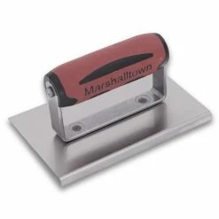 Marshalltown 6" X 4" Straight End Hand Edger W/ 1/2" Radius 166SSD