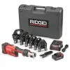 RIDGID Tools Ridgid RP 351 Cordless Press Tool Kit W/ ProPress Jaws (1/2" - 2") 67178