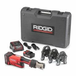 RIDGID Tools Ridgid RP 351 Cordless Press Tool Kit W/ ProPress Jaws (1/2" - 1") 67183