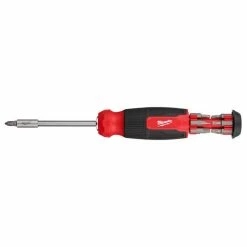 Milwaukee Tools Milwaukee 14-in-1 Multi-Bit Screwdriver 48-22-2900 -Grey Pneumatic Sockets Shop 48 22 2900 103