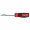 Milwaukee Tools Milwaukee 14-in-1 Hex Multi-Bit Screwdriver 48-22-2908 -Grey Pneumatic Sockets Shop 48 22 2908 101