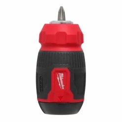 Milwaukee Tools Milwaukee 8-in-1 Compact Multi-Bit Screwdriver 48-22-2910 -Grey Pneumatic Sockets Shop 48 22 2910 105