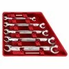 Milwaukee Tools Milwaukee 5pc Double End Flare Nut Wrench Set - SAE 48-22-9470 -Grey Pneumatic Sockets Shop 48 22 9470 1
