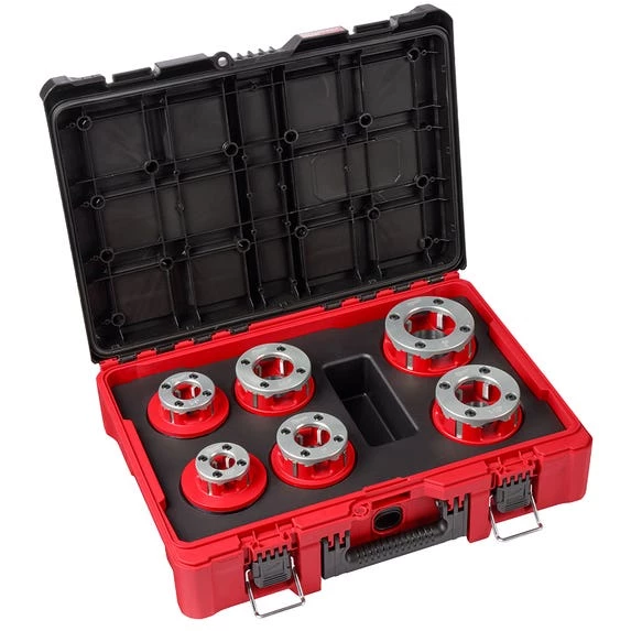 Milwaukee Tools Milwaukee 1/2" - 2" High Speed NPT 12R Pipe Threading 6 Head Kit (700) 48-36-1060 4 Milwaukee Tools Milwaukee 1/2" - 2" High Speed NPT 12R Pipe Threading 6 Head Kit (700) 48-36-1060 - Image 2