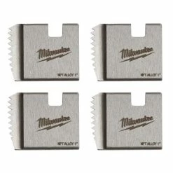 Milwaukee Tools Milwaukee 1" Alloy NPT Portable Pipe Threading Dies (Set Of 4) 48-36-1103