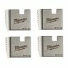 Milwaukee Tools Milwaukee 1-1/4" High Speed NPT Portable Pipe Threading Dies (Set Of 4) 48-36-1110 1 Milwaukee Tools Milwaukee 1-1/4" High Speed NPT Portable Pipe Threading Dies (Set Of 4) 48-36-1110 -Grey Pneumatic Sockets Shop 48 36 1110