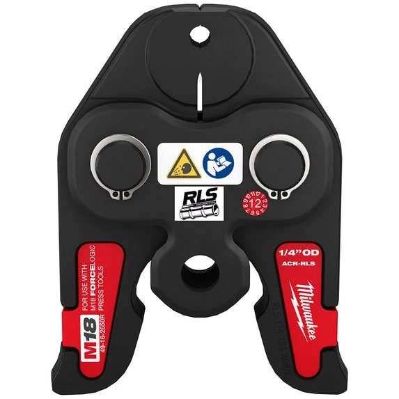 Milwaukee Tools Milwaukee 1/4" RLS ACR Press Jaw 49-16-2650R 3 Milwaukee Tools Milwaukee 1/4" RLS ACR Press Jaw 49-16-2650R