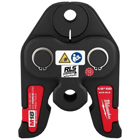 Milwaukee Tools Milwaukee 1/2" RLS ACR Press Jaw 49-16-2653R 2 Milwaukee Tools Milwaukee 1/2" RLS ACR Press Jaw 49-16-2653R