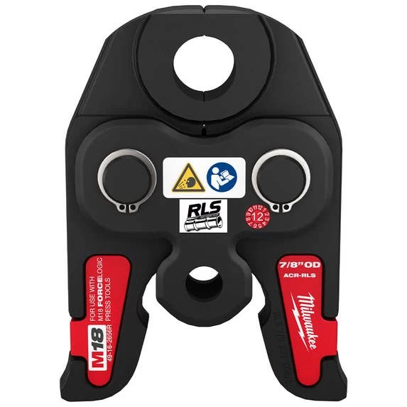 Milwaukee Tools Milwaukee 7/8" RLS ACR Press Jaw 49-16-2656R 3 Milwaukee Tools Milwaukee 7/8" RLS ACR Press Jaw 49-16-2656R