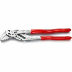 Knipex 10" Chrome Pliers Wrench W/ Plastic Handle 86 03 250