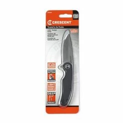 Crescent Tools Crescent 3-1/4" Drop Point Composite Handle Pocket Knife CPK325C