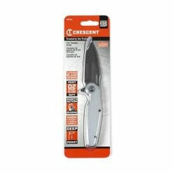 Crescent Tools Crescent 3-1/2" Harpoon Blade Aluminum Handle Pocket Knife CPK350A