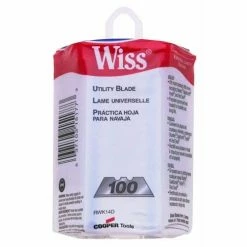 Crescent Tools Wiss 100 Pack Heavy Duty Utility Knife Blades RWK14D