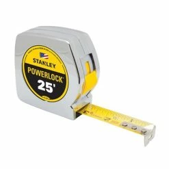 DeWalt Power Tools Stanley PowerLock Classic Tape Rules 25ft 33-425 -Grey Pneumatic Sockets Shop dw 33 425 3