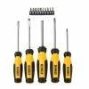 DeWalt Power Tools DeWalt 15 Pc Fixed Bar Screwdriver Set DWHT65202 -Grey Pneumatic Sockets Shop dw dwht65202 1