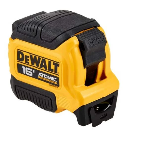 DeWalt Power Tools DeWalt ATOMIC COMPACT SERIES™ 16 Ft. Tape Measure 4 DeWalt Power Tools DeWalt ATOMIC COMPACT SERIES™ 16 Ft. Tape Measure - Image 2