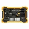 DeWalt Power Tools DeWalt 1/4 In And 3/8 In Mechanic Tool Set With ToughSystem 2.0 Tray And Lid (131 Pc) DWMT45402 -Grey Pneumatic Sockets Shop dwmt45402 1 1