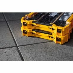 DeWalt Power Tools DeWalt 1/4 In And 3/8 In Mechanic Tool Set With ToughSystem 2.0 Tray And Lid (131 Pc) DWMT45402 -Grey Pneumatic Sockets Shop dwmt45402 6 1