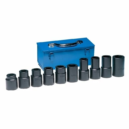 Grey Pneumatic Sockets Grey Pneumatic 10 Piece #5 Spline Drive 6-Point Standard & Deep Length Impact Socket Set (SAE & Metric) 9260 3 Grey Pneumatic Sockets Grey Pneumatic 10 Piece #5 Spline Drive 6-Point Standard & Deep Length Impact Socket Set (SAE & Metric) 9260