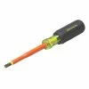 Greenlee Insulated Screwdriver Cabinet Tip 1/4 X 4" 0153-11-INS -Grey Pneumatic Sockets Shop gr0153 11 ins