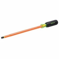 Greenlee Insulated Screwdriver Cabinet Tip 3/16 X 4" 0153-21-INS