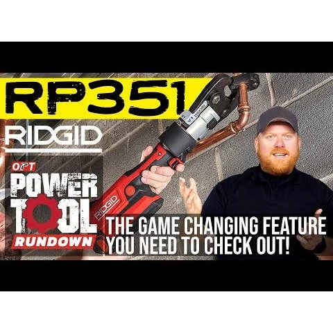 RIDGID Tools Ridgid RP 351 Press Tool (Tool Only) 67223 4 RIDGID Tools Ridgid RP 351 Press Tool (Tool Only) 67223 - Image 2