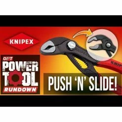 Knipex 3 PC. Professional Chrome Pliers Wrench Set (7", 10" & 12") 00 20 06 US2 -Grey Pneumatic Sockets Shop hqdefault 1 11