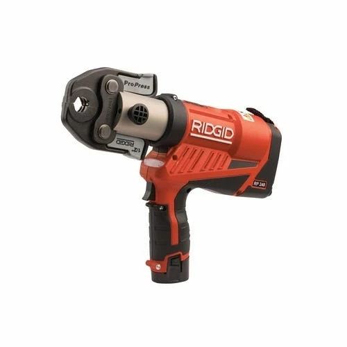 RIDGID Tools RIDGID RP 240 Compact Press Tool Kit With ProPress Jaws (1/2 - 1-1/4") 57398 3 RIDGID Tools RIDGID RP 240 Compact Press Tool Kit With ProPress Jaws (1/2 - 1-1/4") 57398