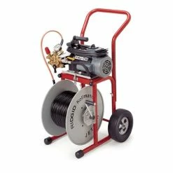 RIDGID Tools RIDGID KJ-1750 Cold Water Jetting Machine With Cart And Hose Reel 62697