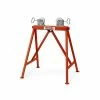 RIDGID Tools RIDGID AR99 Pipe Sawhorse Adjustable Stand Steel Rollers 64642 -Grey Pneumatic Sockets Shop rd64642 wlrithvd6waseqyu