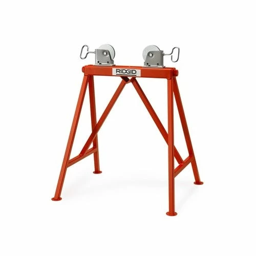 RIDGID Tools RIDGID AR99 Pipe Sawhorse Adjustable Stand Steel Rollers 64642 3 RIDGID Tools RIDGID AR99 Pipe Sawhorse Adjustable Stand Steel Rollers 64642