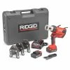 RIDGID Tools Ridgid RP 350 Press Tool Kit ProPress Jaws (1/2 - 1") 67058 -Grey Pneumatic Sockets Shop rd67058 5pdglzrtlppiuix2