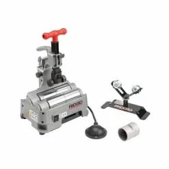 RIDGID Tools Ridgid PTC-400 1/2" -4" Power Tubing Cutting Machine For Steel & Aluminum W/ PC-116 TS Tube Stand 70418 7 RIDGID Tools Ridgid PTC-400 1/2" -4" Power Tubing Cutting Machine For Steel & Aluminum W/ PC-116 TS Tube Stand 70418 -Grey Pneumatic Sockets Shop ridgid1